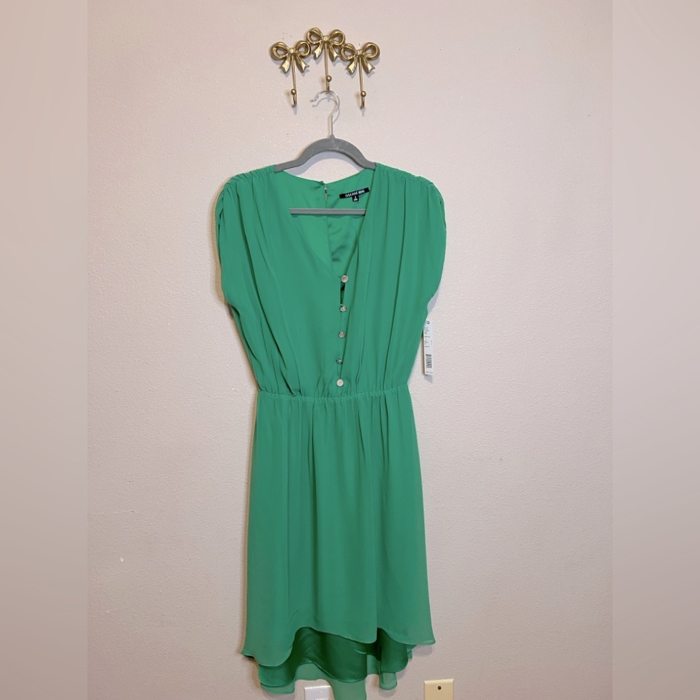 Gianni Bini Emerald Green Midi Dress